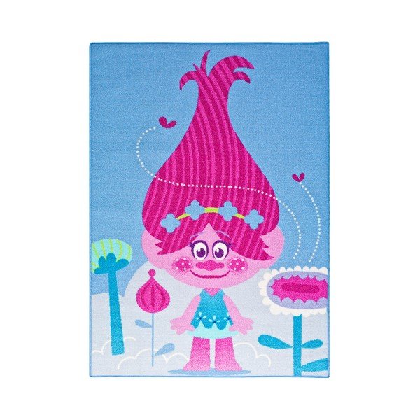 Covor pentru copii Universal Trolls Queen, 95 x 133 cm-image-1