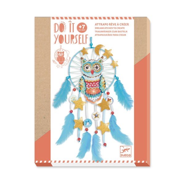 Set DIY prinzător de vise Djeco Owl-image-3