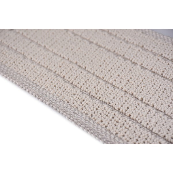 Covorașe pentru scări crem 16 buc. din bumbac 25x65 cm Tablo Krem – Vitaus-image-1