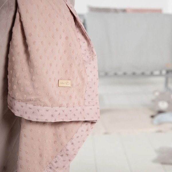 Pătură pentru copii roz 80x80 cm Lil Planet – Roba-image-2