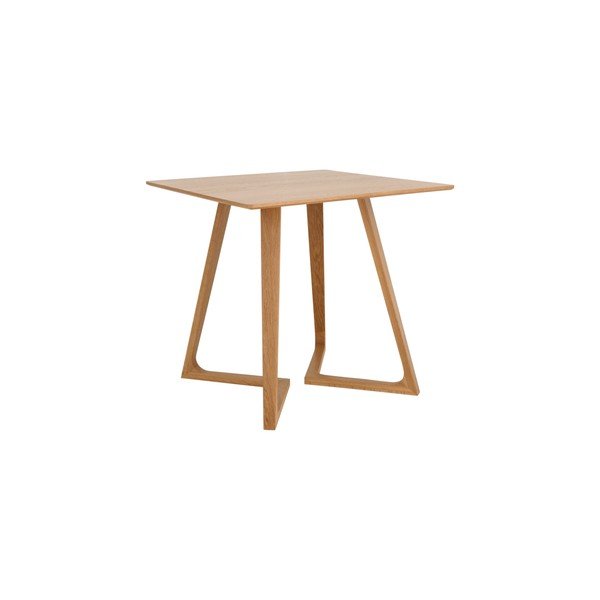 Masă de dining din lemn de stejar 75x80 cm Gradie – Ellos Home