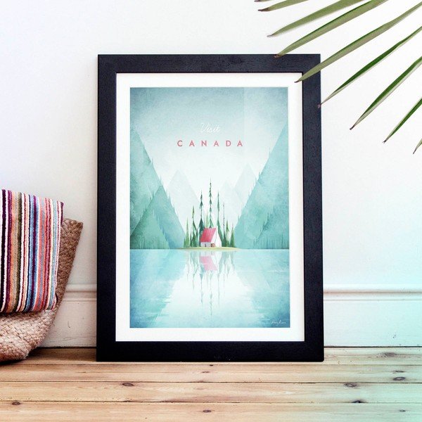 Poster Travelposter Canada, 30 x 40 cm-image-1