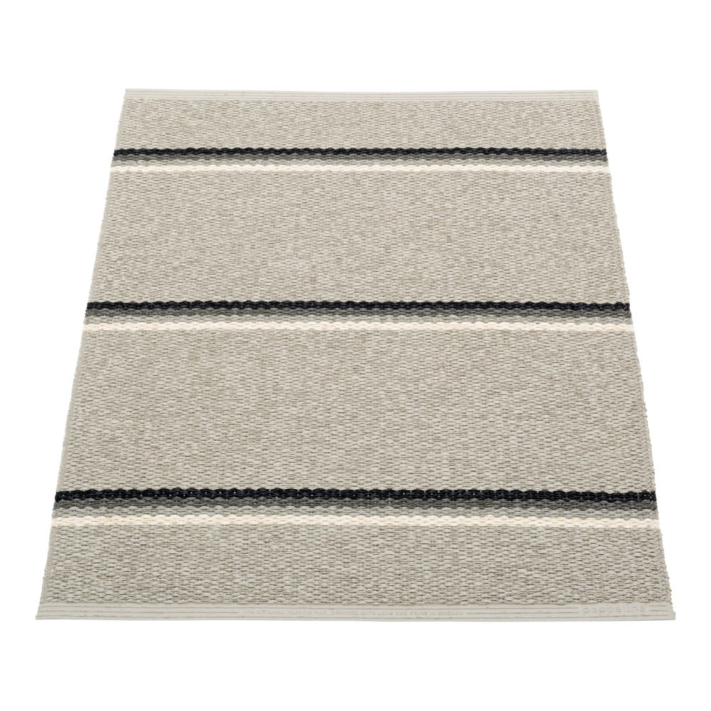 Covor pentru exterior și interior gri/bej 70x90 cm Olle Grey Linen – Pappelina