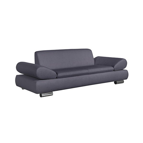Canapea Max Winzer Palm Bay, cotiere ajustabile, 221 cm, gri