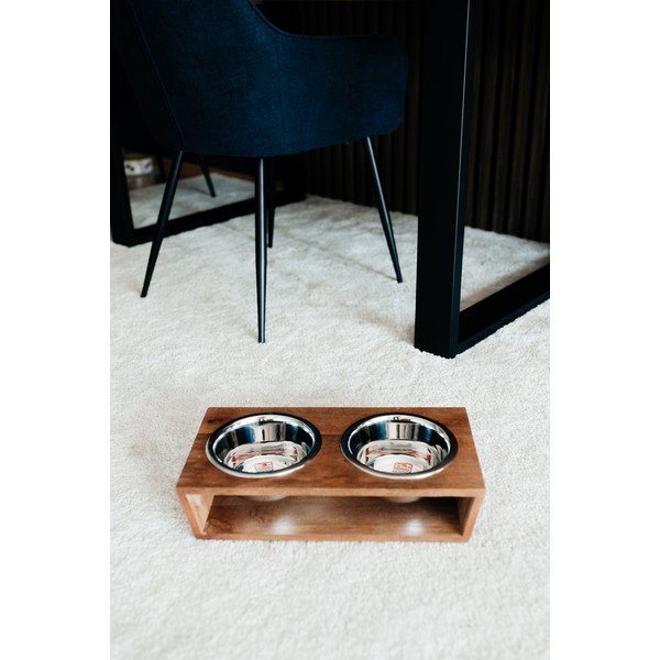 Set boluri cu suport pentru câini din lemn Dog Fantasy – Plaček Pet Products-image-2