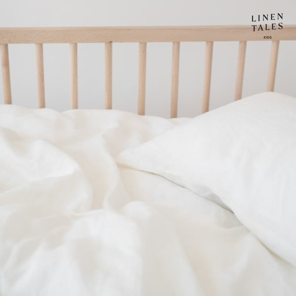Lenjerie de pat pentru copii din in pentru pătuț 100x140 cm – Linen Tales-image-3