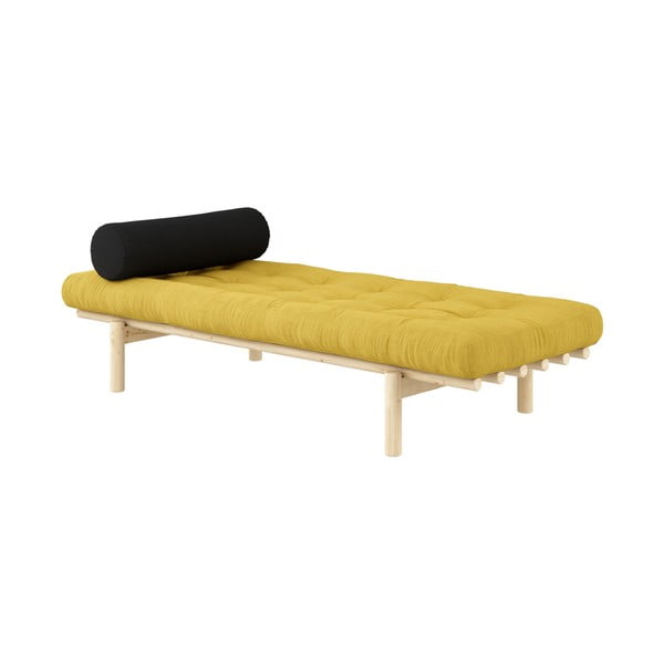 Canapea galbenă 200 cm Next - Karup Design
