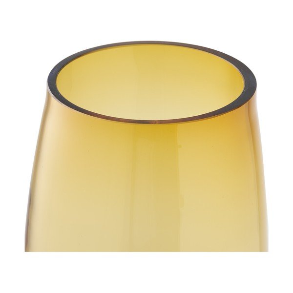 Vază portocalie din sticlă (înălțime 32 cm) – House Nordic-image-4