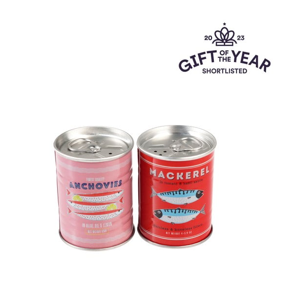 Set solniță și piperniță Fish – Rex London-image-4