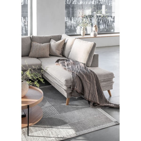 Colțar bej extensibil (cu colț pe partea dreaptă) Charming Charlie – Miuform-image-4