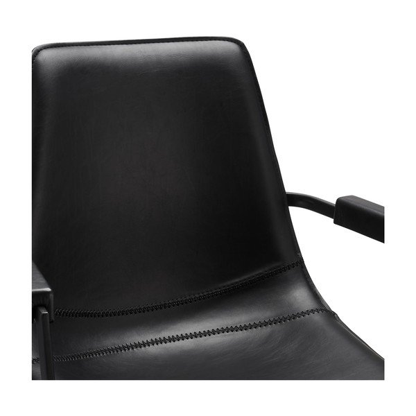 Scaune de dining negre rotative 2 buc. Isabel – Furnhouse-image-4
