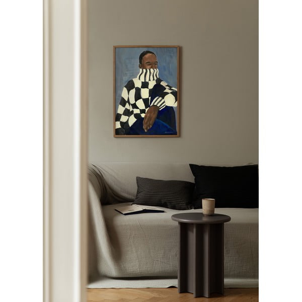 Poster 50x70 cm Check – Hanna Peterson – The Poster Club-image-2