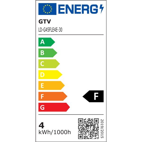 Bec cu filament E27, cu lumină albă caldă 4 W – GTV-image-1