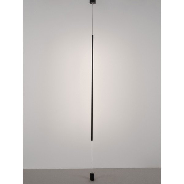 Lampadar negru mat LED din aluminiu (înălțime 300 cm) Elettra – Nova Luce-image-2