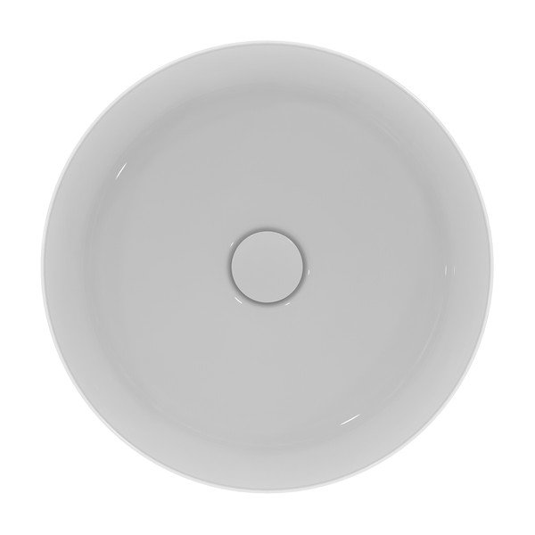 Chiuvetă albă rotundă din ceramică ø 40 cm Ipalyss – Ideal Standard-image-2