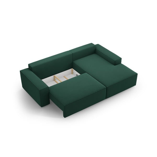 Colțar verde extensibil (cu colț pe partea dreaptă) Jodie – Micadoni Home-image-4