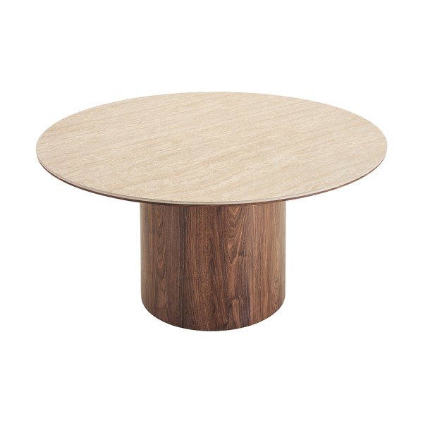 Masă de dining rotundă cu blat ceramic ø 140 cm Delphi – House Nordic-image-2
