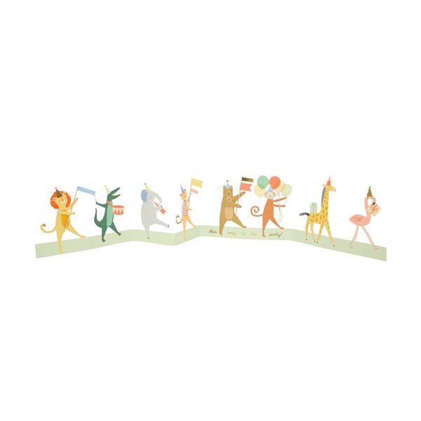 Felicitare Animal Parade – Meri Meri