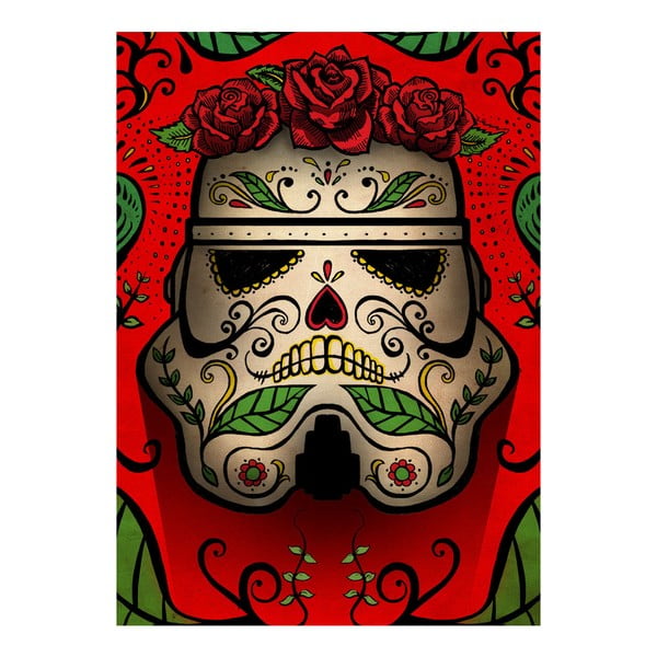 Poster Masked Troopers - Muerte