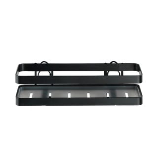 Raft de perete pentru bucătărie Wenko Turbo-Loc® Gala, lățime 22 cm, negru
