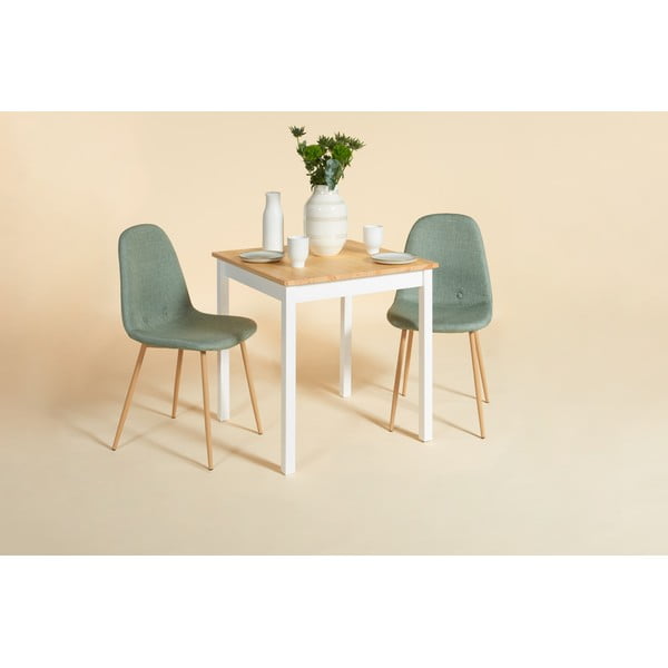 Set 2 scaune dining Bonami Essentials Lissy, verde-image-1