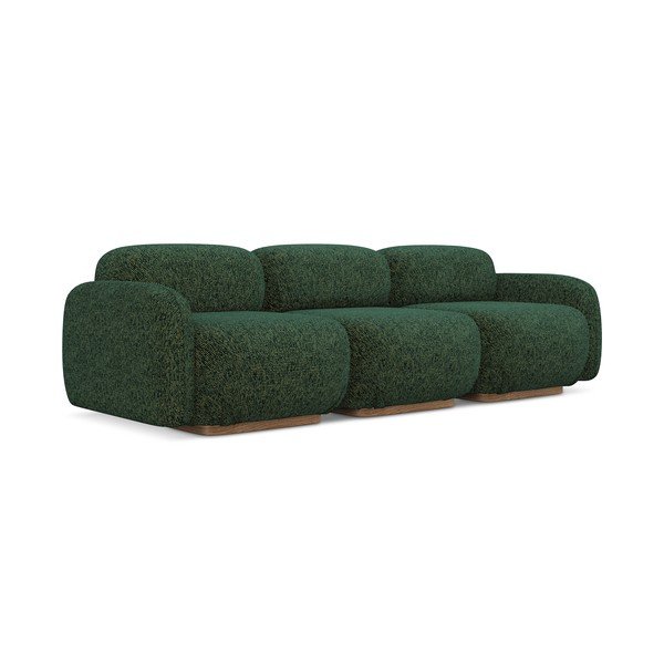 Canapea modulară verde-închis 270 cm Ailani – Makamii-image-2