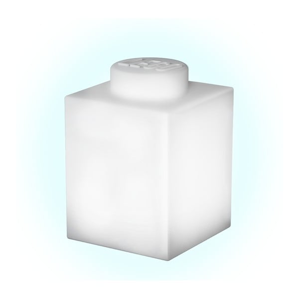 Lumină de veghe LEGO® Classic Brick, alb-image-1