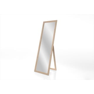 Oglindă de podea cu ramă maro 46x146 cm Sicilia - Styler