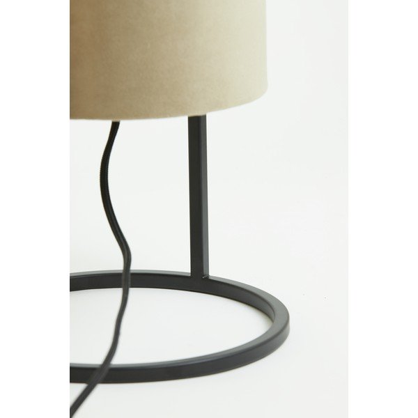 Veioză neagră/bej (înălțime 35 cm) Santos – Light & Living-image-4
