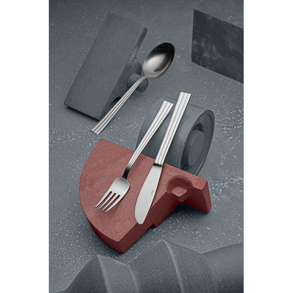 Tacâmuri argintii din oțel inoxidabil 16 buc. Thebe – Gense-image-2