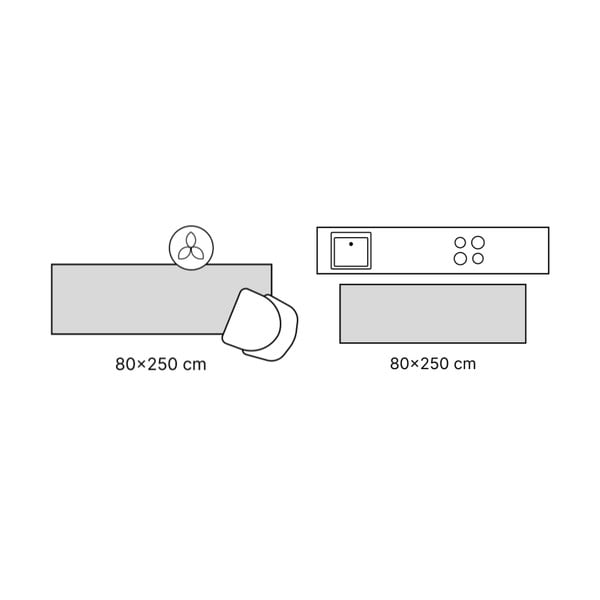 Covor tip traversă pentru interior și exterior maro 80x250 cm Timber 1404 – Ayyildiz Carpets-image-4