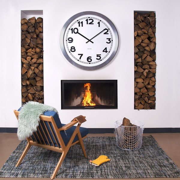 Ceas de perete Present Time Giant Numbers-image-1