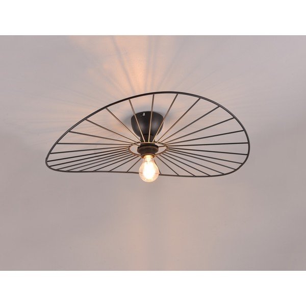 Plafonieră negru-mat ø 60 cm Chapeau – Reality-image-3