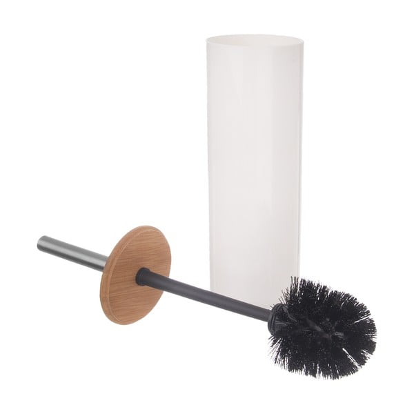 Perie de WC albă din bambus Whitney – Orion-image-1