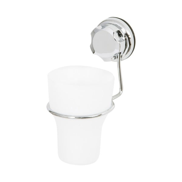 Suport pentru periuța de dinți argintiu autoadeziv din metal Bestlock Bath – Compactor-image-4