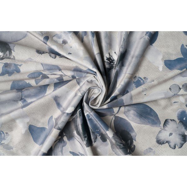 Draperie albă/gri 140x260 cm Nirvana – Mendola Fabrics-image-3
