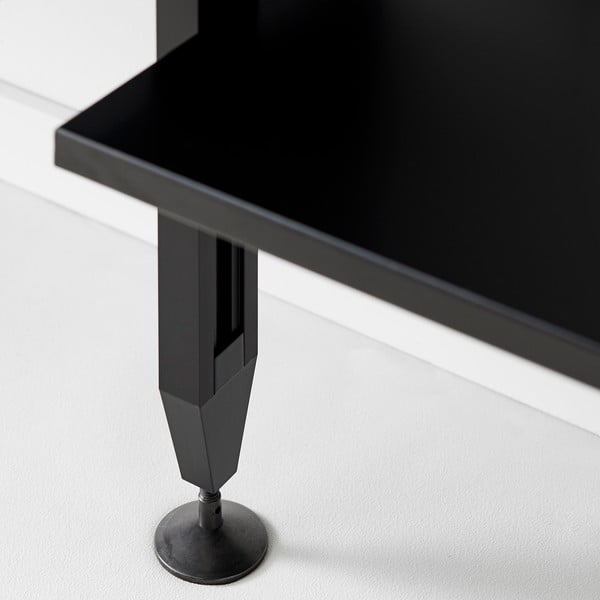 Sistem de rafturi Edge by Hammel, lățime 94 cm, negru-image-4