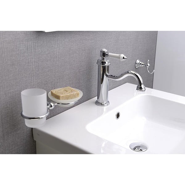 Baterie argintiu-lucios pentru chiuvetă înaltă Vienna – Sapho-image-3