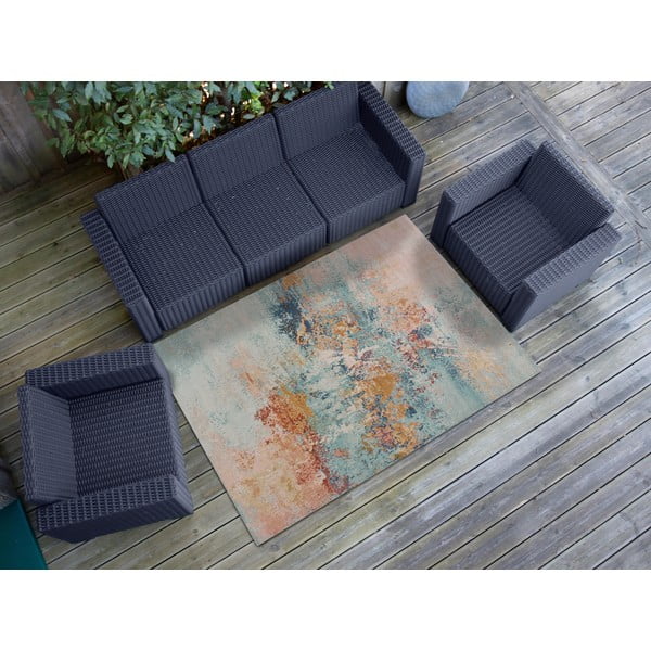 Covor bej pentru exterior 150x80 cm Fancy - Universal-image-1