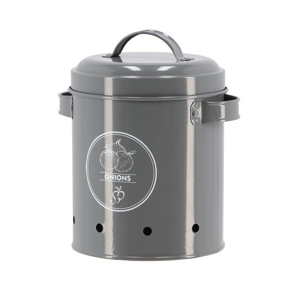 Recipient din oțel pentru ceapă și usturoi Secret Du Potager – Esschert Design-image-1