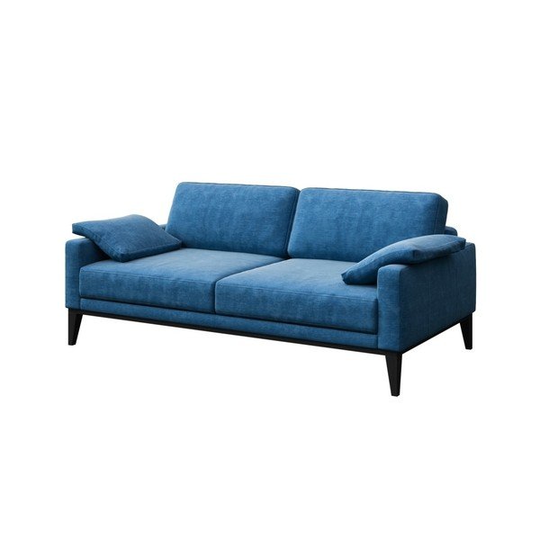 Canapea și picioare din lemn MESONICA Musso Regular, albastru-image-1