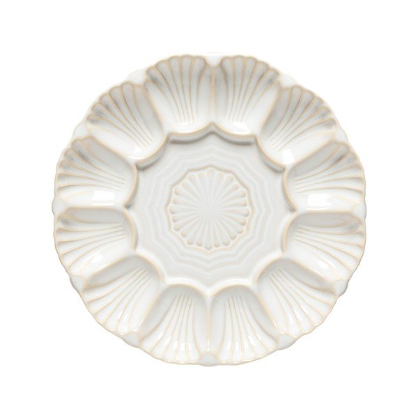 Farfurie albă din gresie ø 25 cm Cristal – Costa Nova