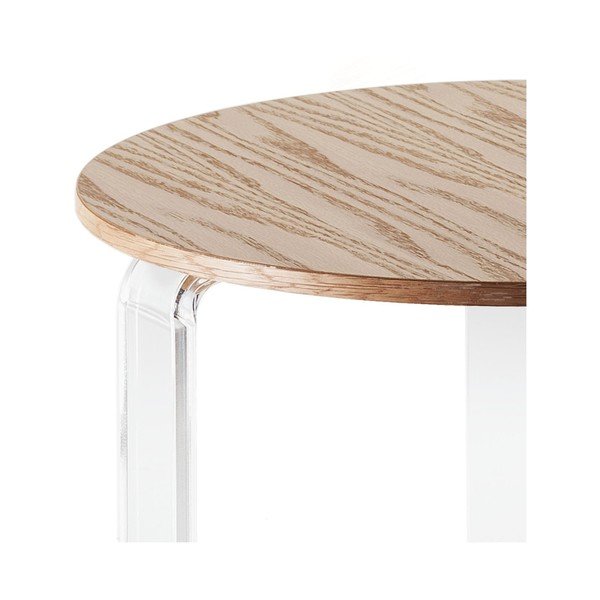 Măsuță de cafea Tomasucci Poole, ⌀ 48 cm, natural-image-1