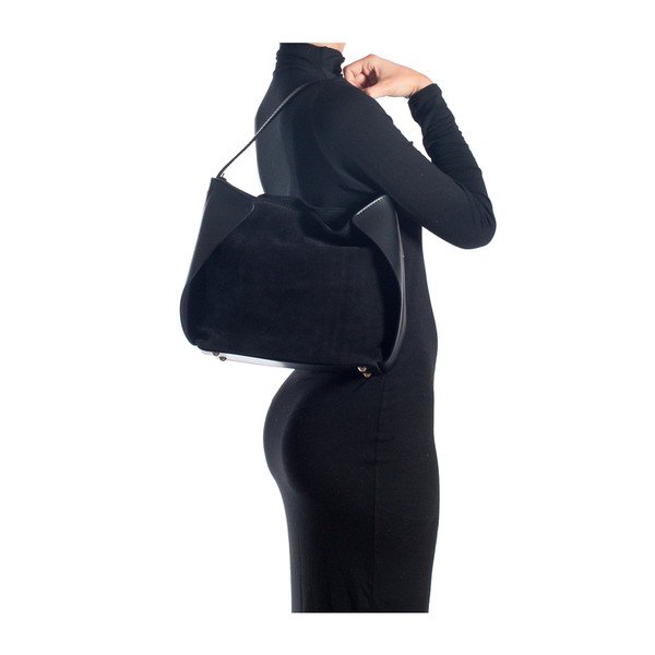 Poșetă din piele Isabella Rhea 8009 Nero-image-4