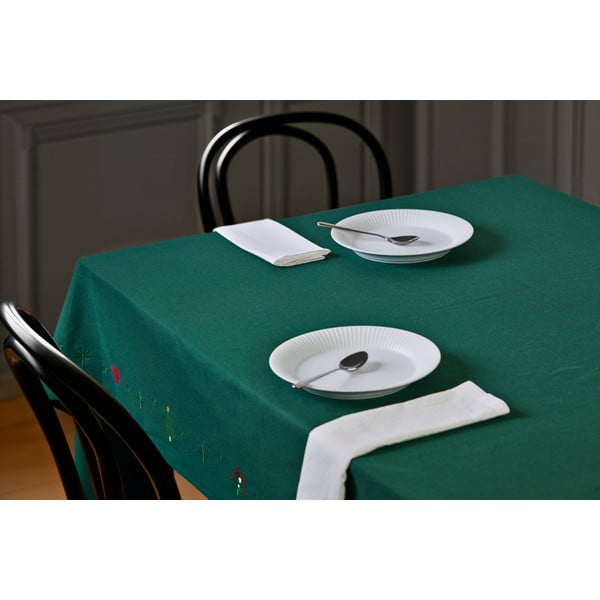 Față de masă din amestec de bumbac 150x270 cm  cu model de Crăciun Christmas Fable – JUNA-image-3