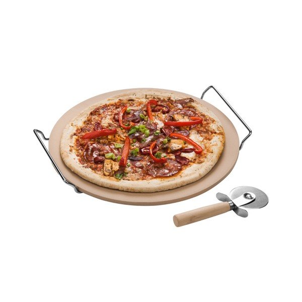 Tavă și cuțit pentru pizza 33x35 cm – Premier Housewares-image-1