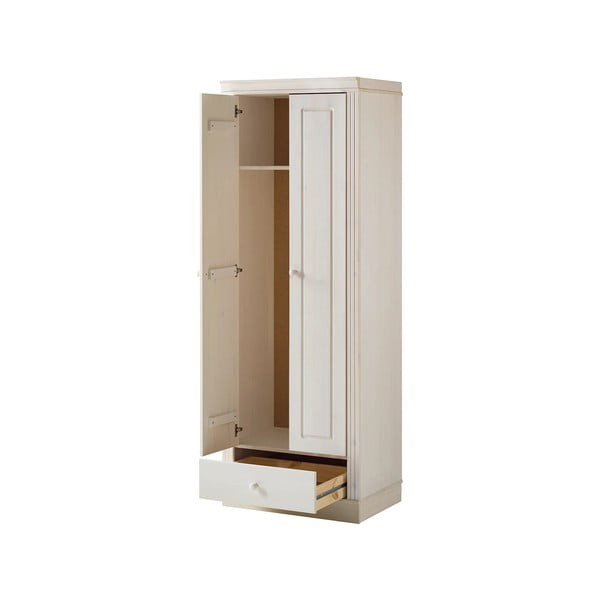 Șifonier alb din lemn de pin 65x180 cm Anita – Støraa-image-4