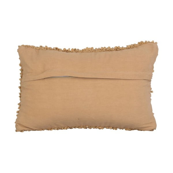 Pernă din bumbac PT LIVING Purity, 50 x 30 cm, maro deschis-image-2