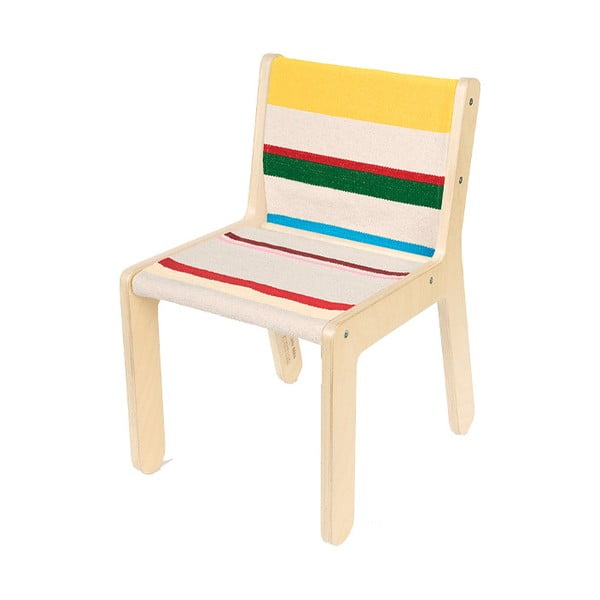 Scaun de copii în culoare naturală Kaarol – Lorena Canals