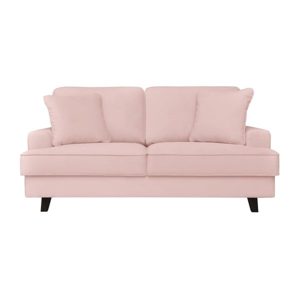 Canapea cu 2 locuri Cosmopolitan design Berlin, roz deschis